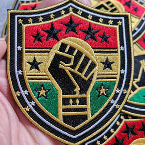 Custom Logo Plastic PVC Embroidery Patches with Lace Decoration 3D <b>Sequins</b> for Hats & Bags - Product Image 2