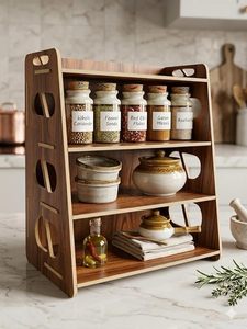 <b>Bamboo</b> Standing Type Modern Foldable Single Tier Storage Rack Step <b>Stool</b> Kids Bathroom Ottoman Home Organizer - Product Image 1