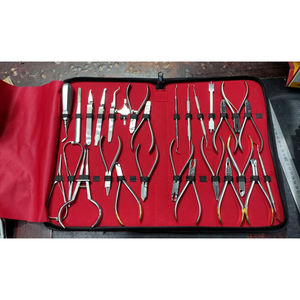 27-pcs Steel Manual Orthodontics Dental Composite Kit Basic Surgical Instruments Set CE Certification Ergonomic Grip Class I - Product Image 3