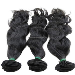 Fahma Hairexs couleur naturelle vague de corps cuticule aligné 8A Grade Remy indonésien faisceaux de tissage de cheveux humains Extensions de tressage - Product Image 4