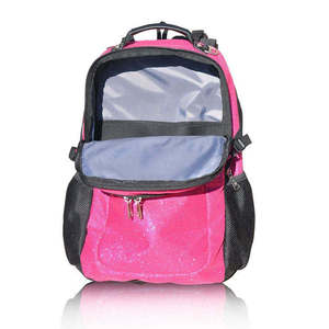 Low Price High Quality <b>Cheerleading</b> Glitter <b>Backpack</b> For Girls Custom Team Logo & Color School Bag OEM Cheerleader Travel Bag - Product Image 4