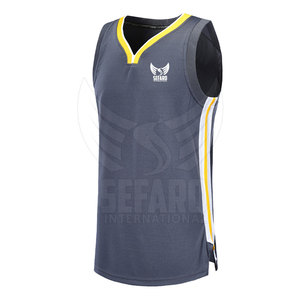เสื้อบาสเก็ตบอลผ้าโพลีเอสเตอร์ 100% ราคาถูก เสื้อผ้ากีฬา ลดราคาขายออนไลน์ - Product Image 2