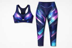 Ensemble de sport pour femme : Soutien-gorge de sport, Legging taille haute, Short, Tenue de yoga, Gym, Fitness, Course à pied, Entraînement, Vêtements de sport push-up - Product Image 3
