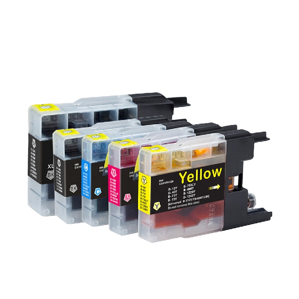 Tatrix LC12 LC40 LC71 LC73 LC75 LC400 LC1220 LC1240 Премиум Цвет Совместимость принтера чернильный картридж для принтера Brother MFC-J825DW