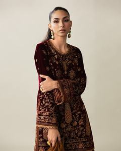 Robes décontractées pakistanaises et indiennes de qualité supérieure pour femmes, Nouveautés 2026, Salwar Kameez en tissu Lawn, ODM 2057 - Product Image 6