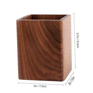 ที่ใส่กระดาษทิชชูไม้ทำมือรูปทรงสี่เหลี่ยม เป็นมิตรกับสิ่งแวดล้อม ผลิตจากไม้ธรรมชาติ ที่ใส่กระดาษทิชชูไม้สไตล์โมเดิร์น - Product Image 3