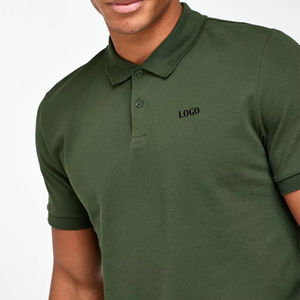 Polos de Algodón Transpirables para Hombre de la Mejor Calidad al por Mayor, Polos de Algodón Personalizados de Moda con Corte Ajustado para Hombre - Product Image 2