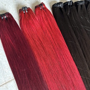 Factory Taka Hair Vietnamese 100% Extensiones de cabello humano crudo Cutícula alineada Punta plana Sin enredos Precio al por mayor Tape Ins - Product Image 1