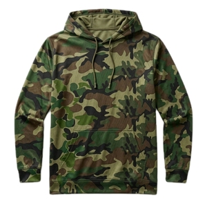 Sweat à capuche de chasse coupe courte et oversize pour homme, en softshell coupe-vent 500 g/m², avec broderie appliquée, fermeture éclair effet vieilli et impression personnalisée - Product Image 6
