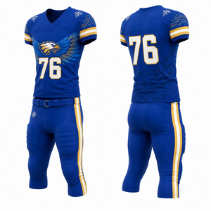 Jersey de Fútbol Americano Profesional 2026, Diseño Personalizado, Uniforme de Alta Calidad, 100% Poliéster, Manga Corta, Estampado - Product Image 5