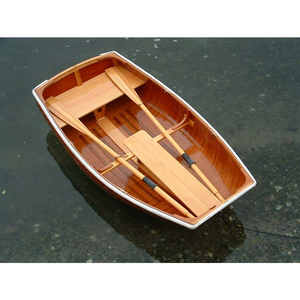 Bateau à rames de loisirs sportif en fibre de verre et bois, sur mesure, 6 pieds - Product Image 2
