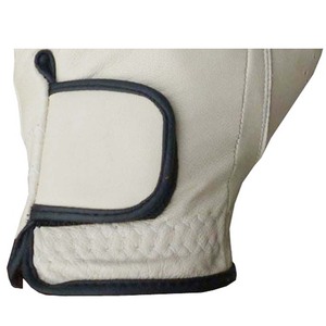 Guantes de Golf Blancos de Piel de Cabretta para Mano Derecha con Agarre, Transpirables, para Deportes al Aire Libre, Venta al Por Mayor - Product Image 5