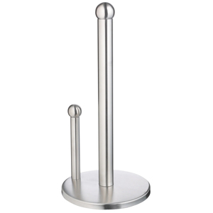 Trending Black Metal Standing Paper Holder Dispenser Modern Organizer For <b>Kitchen</b> <b>Bathroom</b> Countertop And Home Essentials - Product Image 3