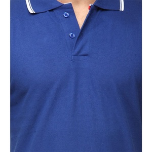 Camiseta ajustada Unisex con Logo personalizado, Polo de secado rápido de algodón, licra, color blanco, gran tamaño, Golf, novedad de 2021 - Product Image 5