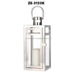 Portavelas de Madera Hecho a Mano de Estilo Vintage, Decoración de Interiores, Linterna Navideña con Impresión Digital de Zahid Exports - Product Image 2