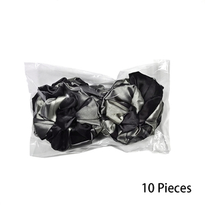 Scrunchie en satin pour femme, couleur unie, minimaliste, moderne, décontracté, attache pour cheveux de haute qualité - Product Image 2