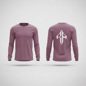 Camiseta de Manga Larga para Hombre, Estilo Casual, 100% Algodón, Cuello Redondo, Personalizable, Talla Grande, Alta Calidad 2026, RIVIAN ATLANTIC - Product Image 3