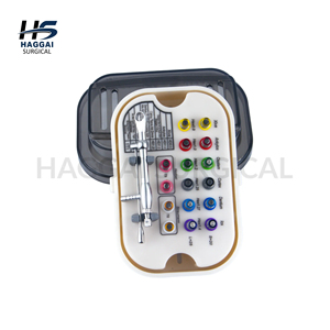 Kit d'implants dentaires professionnels, ensemble complet d'outils pour la chirurgie implantaire, instruments médicaux de haute précision, acier inoxydable. - Product Image 5