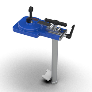90 Degree Clamp With Adjustable A-Type Clamp Blue Aluminum Industrial Clamp 30 Kg Load Capacity Metric Measurement System - Product Image 4