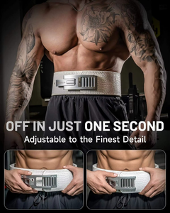 Cinturón de Cuero Personalizado Antideslizante y Transpirable con Correa de Muñeca para Gimnasio, Soporte para Levantamiento de Pesas, Powerlifting y Fitness - Product Image 5