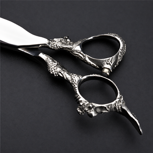 Tijeras Profesionales de Acero Inoxidable para Cortar Cabello, Estilo Japonés, con Mango de Cerámica, para Diestros, 30 Dientes, Tijeras de Lujo para Barbería y Salón - Product Image 6