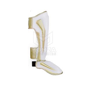 Nouveauté : Protège-tibias de boxe en cuir durables et de haute qualité – Protection professionnelle légère pour l'entraînement – Meilleure vente - Product Image 4