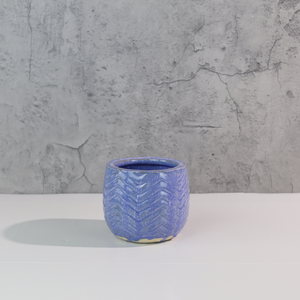 Maceta de Cerámica Esmaltada Rústica Roja y Gris, Diseño Wabi-Sabi, Ecológica, con Orificio de Drenaje para Plantas de Interior, Uso en Escritorio - Product Image 6