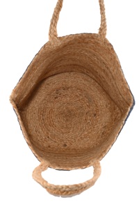 2025โบฮีเมียนแฟชั่นสำหรับผู้หญิงกระเป๋าโท้ทผ้าปอกระเจาพิมพ์ลายสีสันสดใสเป็นมิตรกับสิ่งแวดล้อมทนทานเปิดการท่องเที่ยวชายหาดงานปาร์ตี้ช้อปปิ้ง - Product Image 4