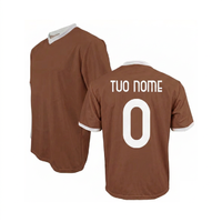 Nouvelle arrivée, maillot de football personnalisé, uniforme d'équipe personnalisé, vêtements de sport performants, maillot de jeu à col en V, OEM ODM