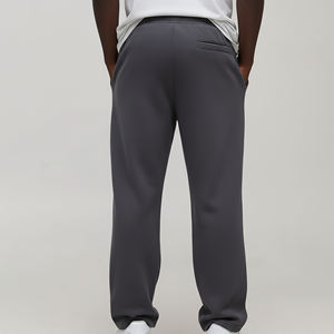 New Arrived 2026 Heavyweight Casual 2 Tone Men's Custom Digital Printing Logo Washed Breathable Pants - Product Image 2