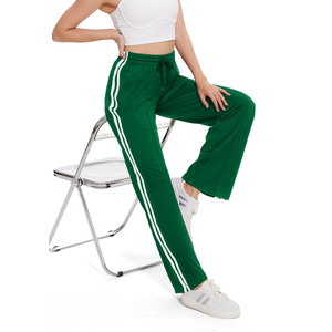 Pantalon de sport coupe-vent décontracté, léger, imperméable, à fermeture éclair, imprimé, en softshell, coupe ample, toutes saisons, fabrication OEM - Product Image 3