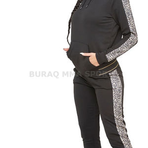 กางเกงวอร์มผ้าฟลีซสำหรับผู้หญิง ความยาวข้อเท้า ทรงปกติ กางเกงลำลองสำหรับฤดูใบไม้ร่วงและฤดูหนาว - Product Image 5