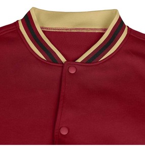 แจ็คเก็ตวาร์ซิตี้แบบใหม่สั่งทำได้ตามต้องการ ขายส่งสำหรับผู้หญิงและผู้ชาย แจ็คเก็ตหนาน้ำหนักมากพร้อมสีที่ปรับแต่งได้ - Product Image 5