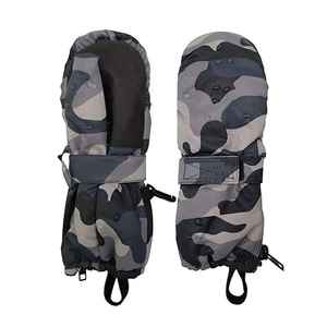 New Custom Logo Leather Full Finger Snowboarding <b>Gloves</b> <b>Warm</b> Winter Waterproof Anti Slip For Unisex - Product Image 6