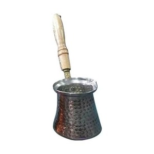 Gorgeous <b>Copper</b> Turkish Coffee Pot Round Percolator with Handle Vintage Design for Coffee Making - Product Image 2