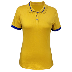 Polo décontracté d'été pour femme SGRho, vêtements de sororité, 100 % coton respirant, écologique, brodé, tenue de sport - Product Image 1