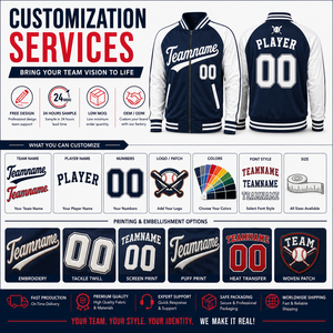 Custom Baseball <b>Warm</b> Full Zip Team Training <b>Jacket</b> Anti-Bacterial <b>Fleece</b> Front Winter Sublimated OEM ODM Performance - Product Image 4