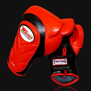 Gants de boxe en cuir personnalisés OEM, marque sur mesure, 14 oz, à lacets, pour poignet, antidérapants, protection UV, respirants, entraînement adulte - Product Image 2