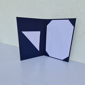 <b>A4</b> Size PU <b>Leather</b> Diploma Cover Non-Padded Certificate Holder for Graduation Certificate - Product Image 1