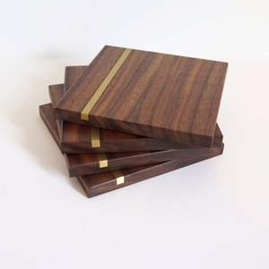 Export Quality Wooden Drink Coasters Mat Heat Resistant <b>Table</b> <b>Protection</b> for Dining <b>Table</b> Office Cafe Bar In Bulk Quantity - Product Image 6