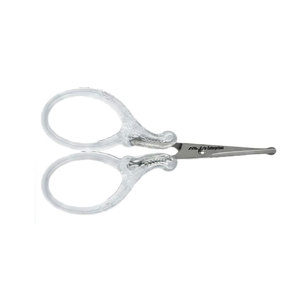 Beauty Grooming Scissors for Eyebrows & Nose Hair Precision Stainless Steel Facial Hair Trimming Scissors for Women & Men - Product Image 4