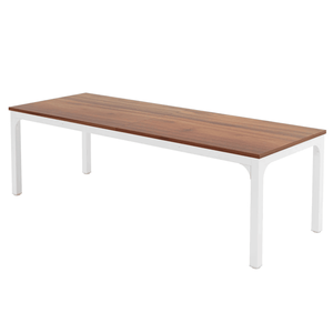 Bureau d'ordinateur au design moderne, pliable, en verre et bois, avec structure métallique, compatible avec les ordinateurs portables, pas de livraison le week-end - Product Image 2