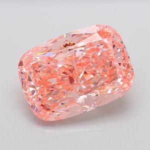 Diamante Cultivado en Laboratorio Jk Creation ADK 332 VVS2 Clarity, Color Vibrante Naranja-Rosa Intenso, Corte Maestro Cojín Radiante LG737530400 IGI - Product Image 4
