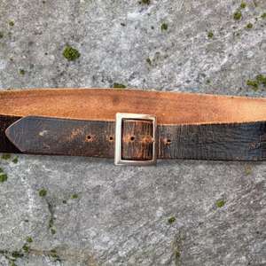 Ceinture de luxe pour homme avec boucle élégante, longueur personnalisable, en cuir véritable, accessoires de mode, prix de gros - Product Image 4