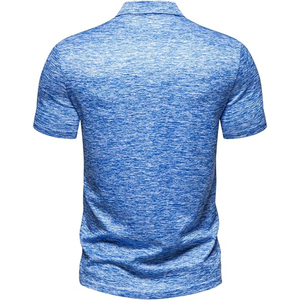 ปักลายเสื้อโปโลชาย ผ้าฝ้าย 100% สำหรับใส่เล่นกอล์ฟ ทรงโอเวอร์ไซส์ พิมพ์ลาย/เรียบ - Product Image 2