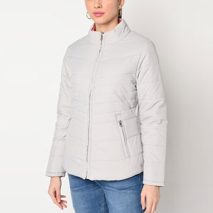 <b>Women</b> Warm Puffer Coat Winter Quilted <b>Jacket</b> <b>Lightweight</b> Insulated Hooded Outerwear Custom Logo OEM Wholesale Manufacturer - Product Image 3