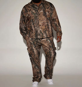 Pantalones Deportivos Personalizados de Corte Recto con Estampado Digital Vintage, Diseño Hip Hop, Pantalones Cargo con Bolsillos para Hombre, Camuflaje Real Tree - Product Image 5