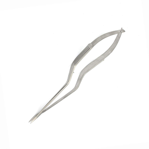Ciseaux microscopiques ENT à marque privée, en acier inoxydable allemand, lame droite à bord tranchant, instruments de microchirurgie ophtalmique - Product Image 3