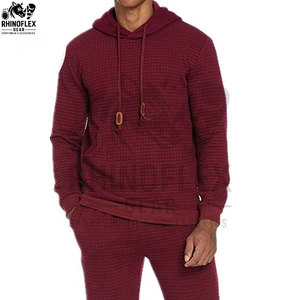 Survêtements de jogging pour hommes Tech Fleece Hiver SOLID Streetwear, avec sweat à capuche zippé intégral, épais, respirant, 100% Coton, pour la course, personnalisable avec logo - Product Image 4