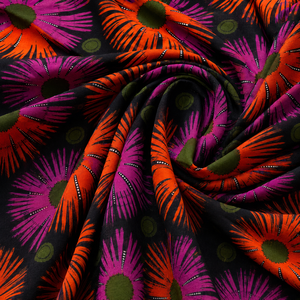 African Wax Print Fabric Eco-Friendly Breathable Ankara Cotton Traditional Tribal Dashiki Kitenge for Textile Dresses - Product Image 6